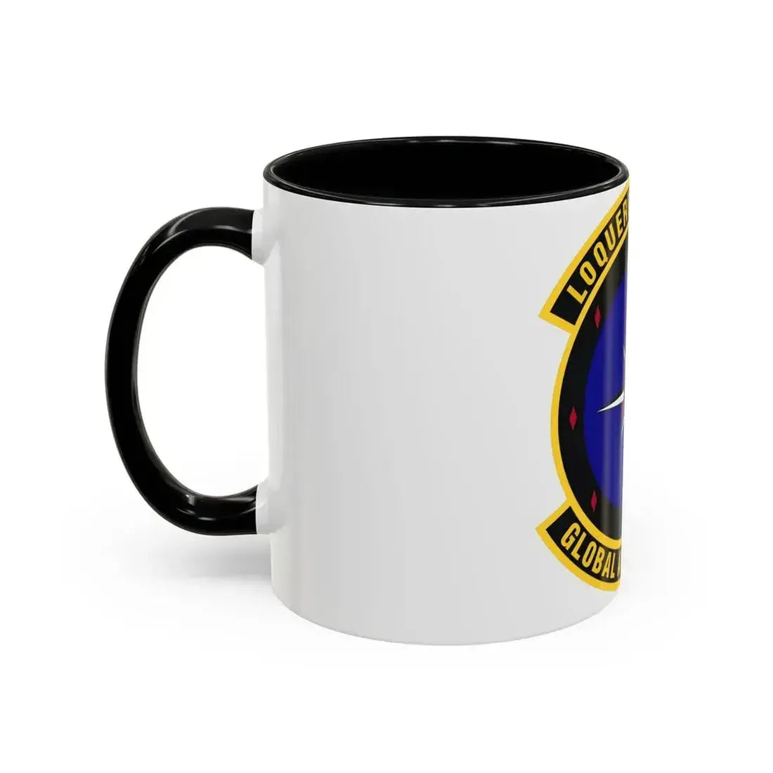 Global Activities Squadron (U.S. Air Force) Accent Coffee Mug - Go Mug Yourself