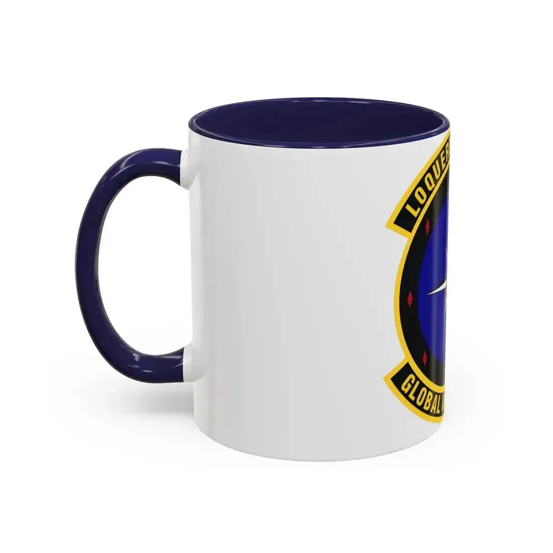 Global Activities Squadron (U.S. Air Force) Accent Coffee Mug - Go Mug Yourself