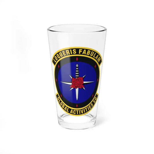 Global Activities Squadron (U.S. Air Force) Pint Glass 16oz 16oz - Go Mug Yourself
