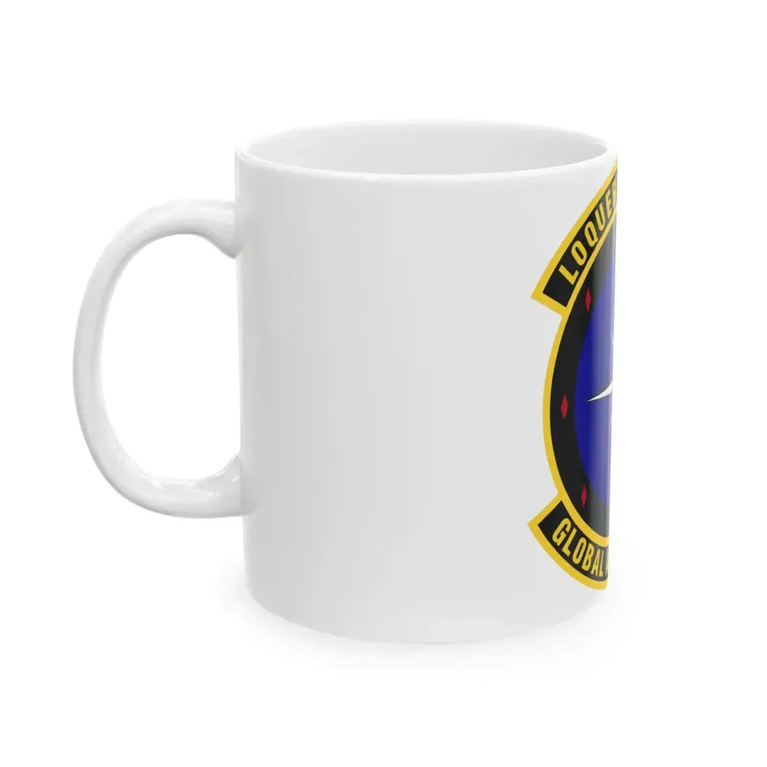 Global Activities Squadron (U.S. Air Force) White Coffee Mug - Go Mug Yourself