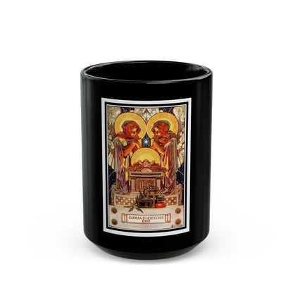 Gloria In Excelsis Deo, 1905 - Black Coffee Mug-15oz-Go Mug Yourself