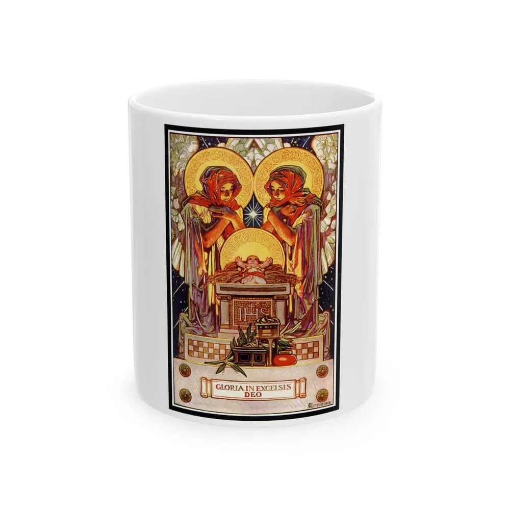 Gloria In Excelsis Deo, 1905 - White Coffee Mug-11oz-Go Mug Yourself