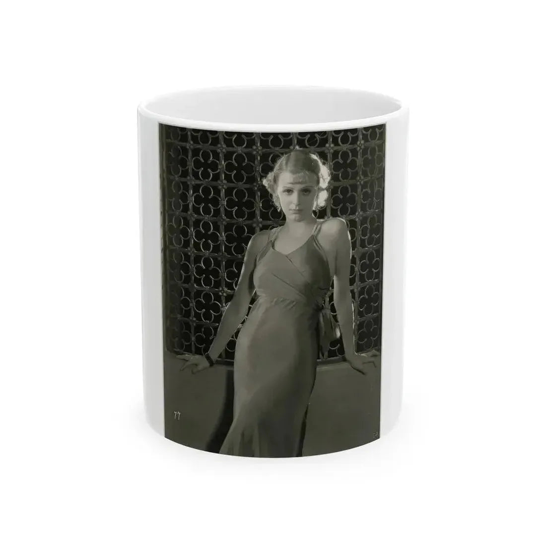 Gloria Stuart #04 (Vintage Female Icon) White Coffee Mug 11oz - Go Mug Yourself