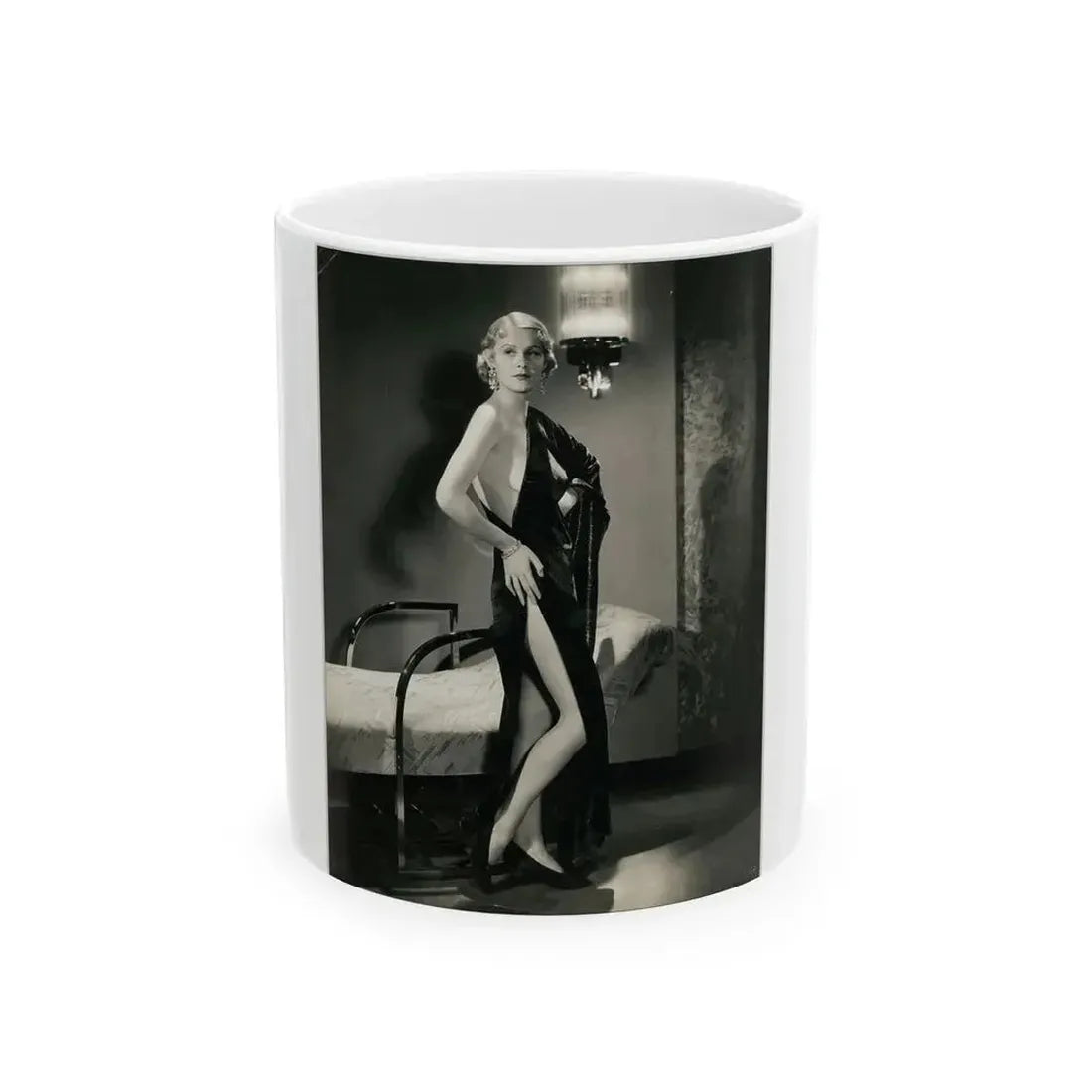 Gloria Stuart #05 (Vintage Female Icon) White Coffee Mug 11oz - Go Mug Yourself
