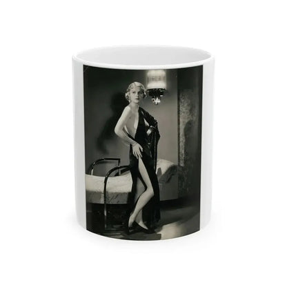 Gloria Stuart #05 (Vintage Female Icon) White Coffee Mug 11oz - Go Mug Yourself