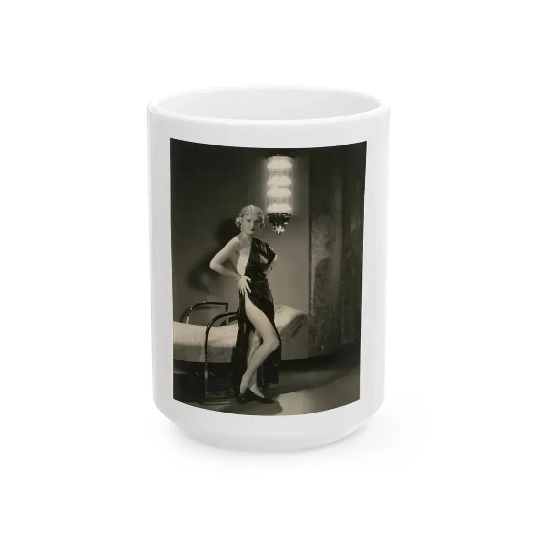 Gloria Stuart #10 (Vintage Female Icon) White Coffee Mug 15oz - Go Mug Yourself