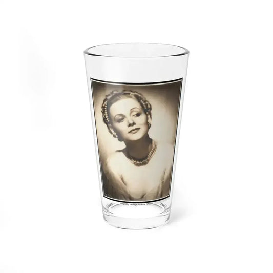 Gloria Stuart #11 (Vintage Female Icon) Pint Glass 16oz 16oz - Go Mug Yourself