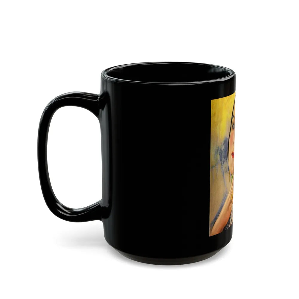 Gloria Swanson's Disillusionment - Black Coffee Mug-Go Mug Yourself