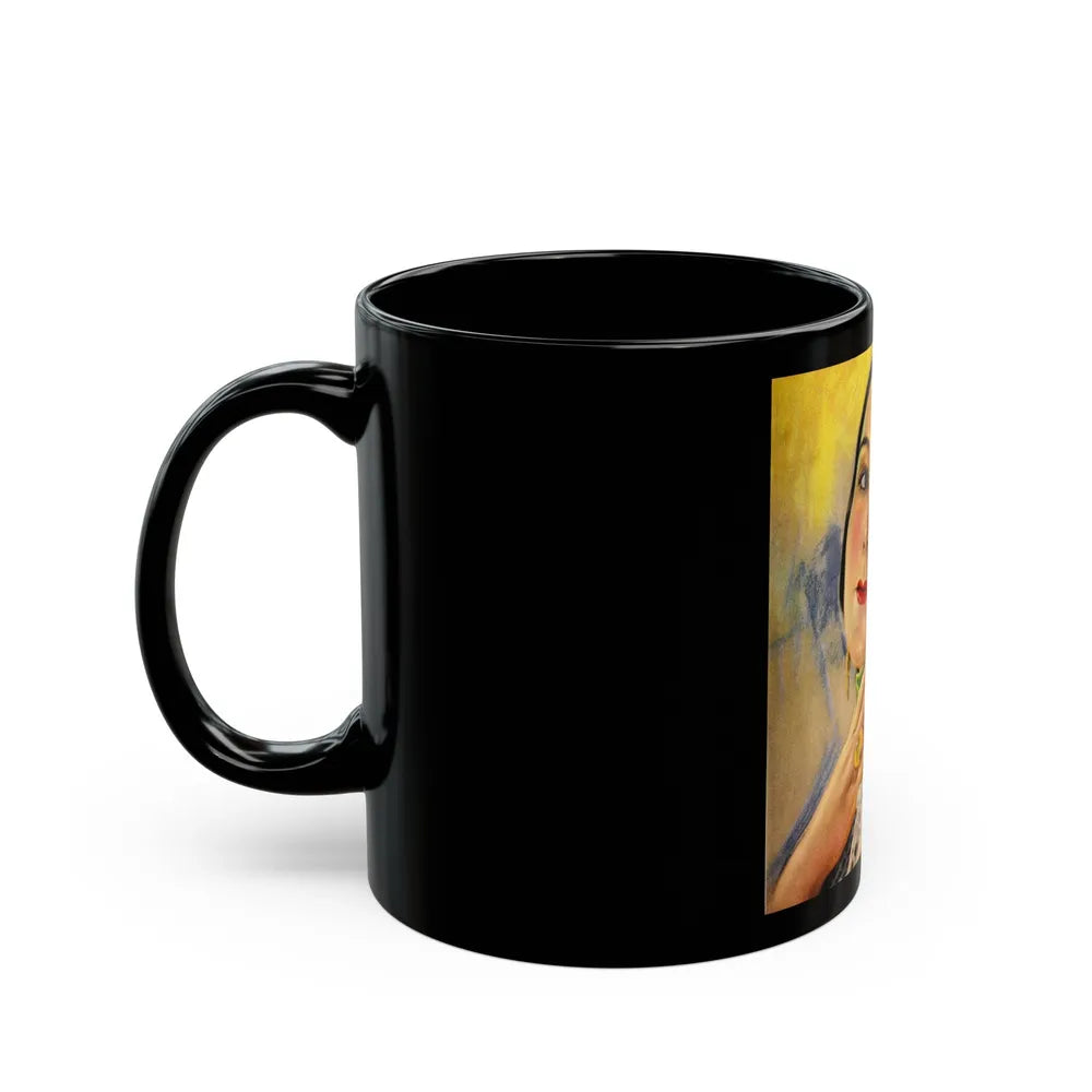 Gloria Swanson's Disillusionment - Black Coffee Mug-Go Mug Yourself