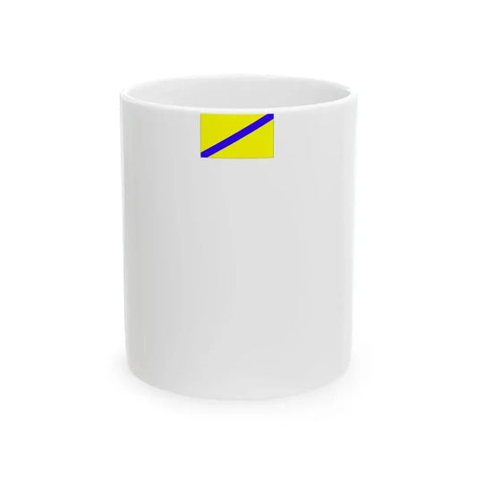 Gmina Opatowiec flaga (Poland) White Coffee Mug 11oz - Go Mug Yourself