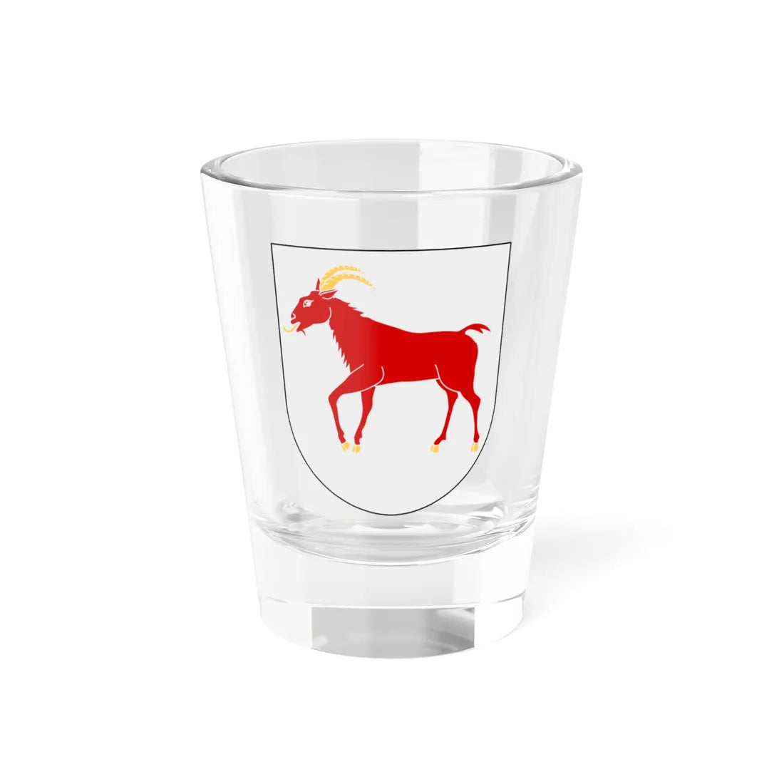 Gnarp vapen (Sweden) (Coat of Arms) Shot Glass 1.5oz 1.5oz - Go Mug Yourself