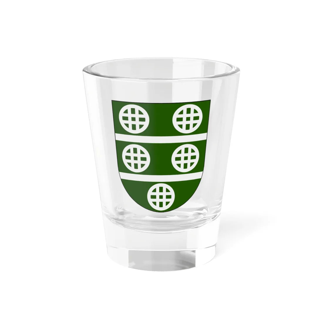 Gnosjö vapen (Sweden) (Coat of Arms) Shot Glass 1.5oz 1.5oz - Go Mug Yourself