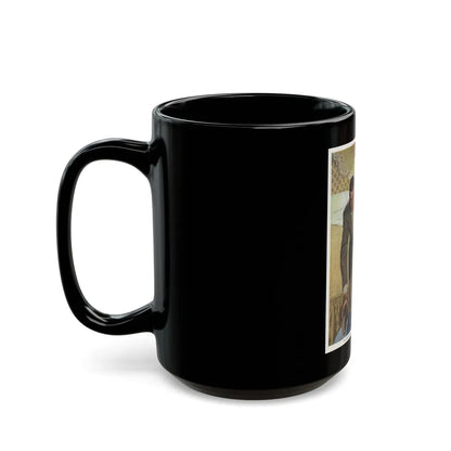 Go ahead and drop the oher one... The Saturday Evening Post illustration - Black Coffee Mug-Go Mug Yourself