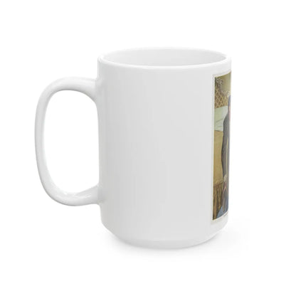 Go ahead and drop the oher one... The Saturday Evening Post illustration - White Coffee Mug-Go Mug Yourself