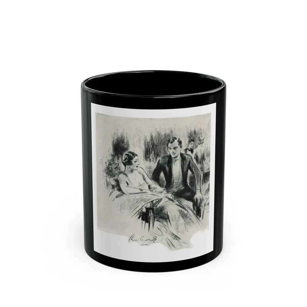 Go East, Young man (2), Nashs Pall Mall magazine, July 1931 - Black Coffee Mug-11oz-Go Mug Yourself