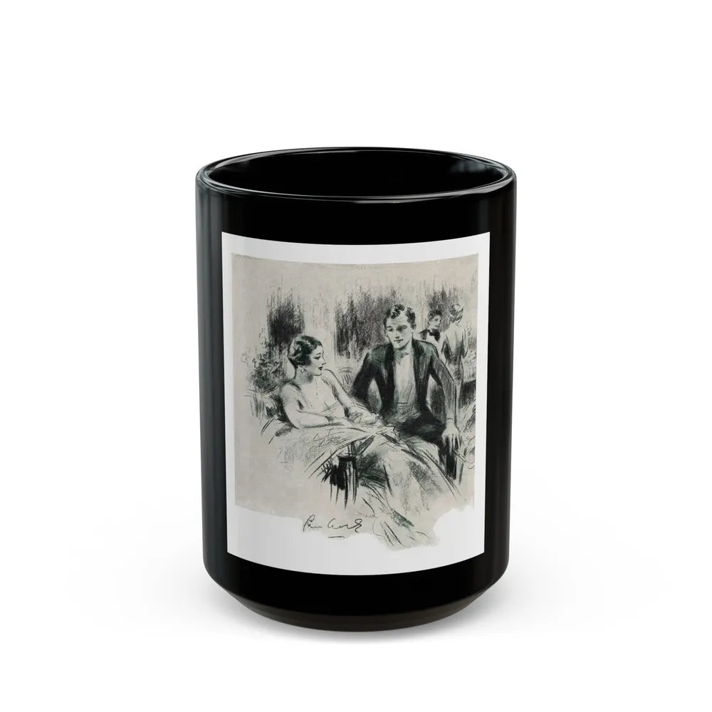 Go East, Young man (2), Nashs Pall Mall magazine, July 1931 - Black Coffee Mug-15oz-Go Mug Yourself