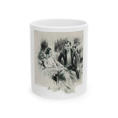 Go East, Young man (2), Nashs Pall Mall magazine, July 1931 - White Coffee Mug-11oz-Go Mug Yourself