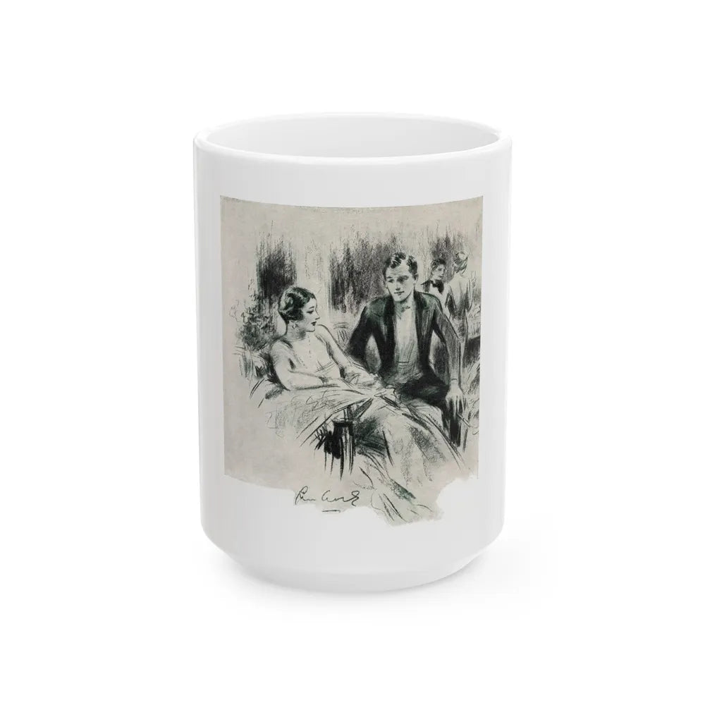 Go East, Young man (2), Nashs Pall Mall magazine, July 1931 - White Coffee Mug-15oz-Go Mug Yourself