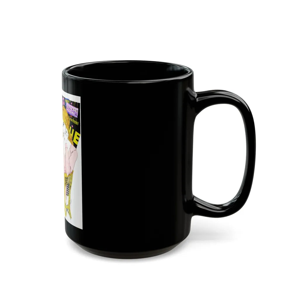 Go-Go Pin Music - Black Coffee Mug-Go Mug Yourself