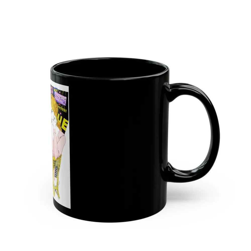 Go-Go Pin Music - Black Coffee Mug-Go Mug Yourself