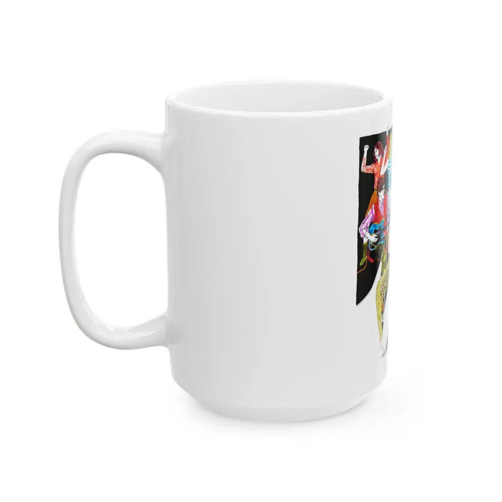 Go-Go Pin Music - White Coffee Mug - Go Mug Yourself