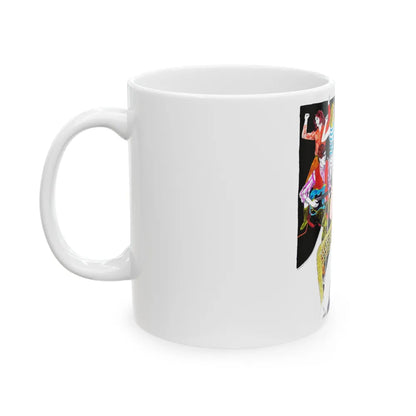 Go-Go Pin Music - White Coffee Mug-Go Mug Yourself