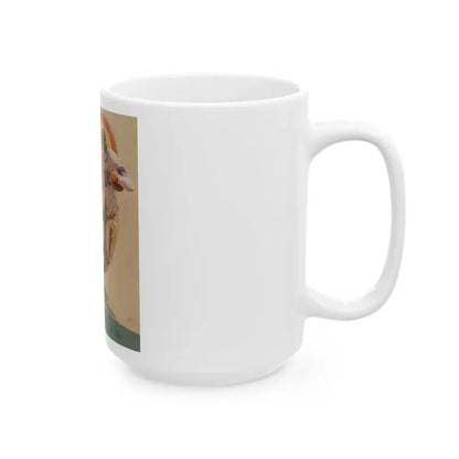 Go Northwestern Go! Street & Smith's Sport Story Magazine Cover, November 2, 1937 - White Coffee Mug - Go Mug Yourself