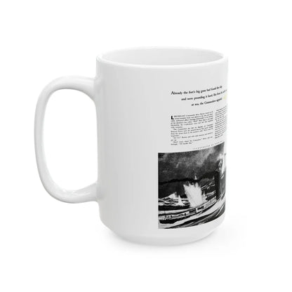 Go To Closer Quarters (1), Adventure, April 1953 - White Coffee Mug-Go Mug Yourself