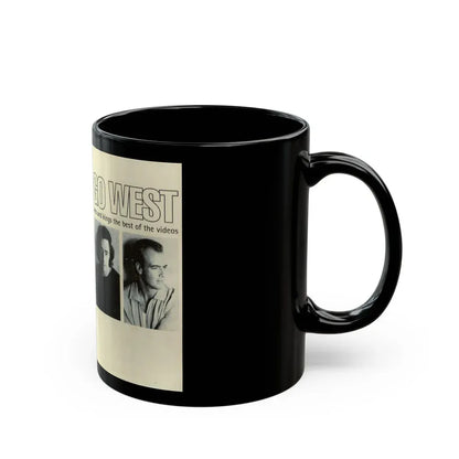 GO WEST ACES AND KINGS THE BEST OF THE VIDEOS (VHS COVER) - Black Coffee Mug - Go Mug Yourself