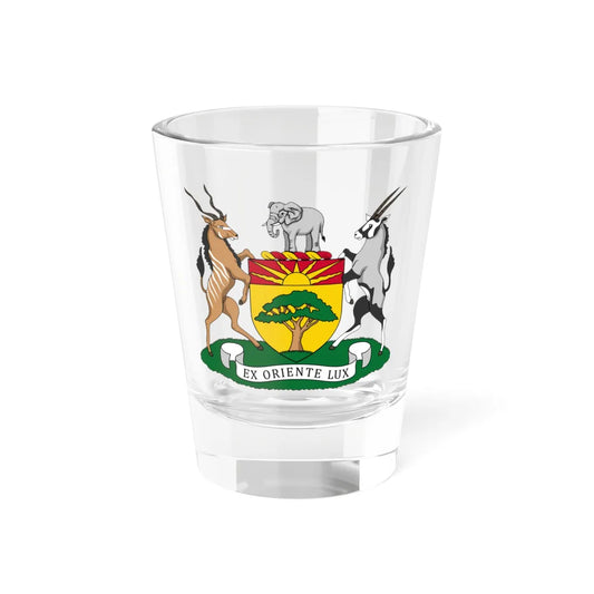 Gobabis COA (Namibia) (Coat of Arms) Shot Glass 1.5oz 1.5oz - Go Mug Yourself