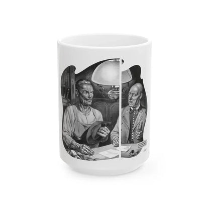 God and Doctor Goebbels, Liberty magazine, June 7, 1941 - White Coffee Mug 15oz - Go Mug Yourself