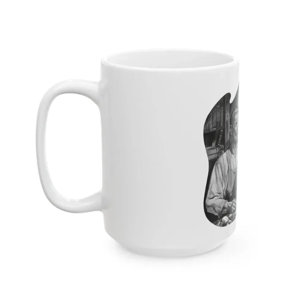 God and Doctor Goebbels, Liberty magazine, June 7, 1941 - White Coffee Mug - Go Mug Yourself