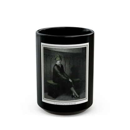 God and the Groceryman (Pt. 3-1), McCalls magazine, July 1927 - Black Coffee Mug 15oz - Go Mug Yourself