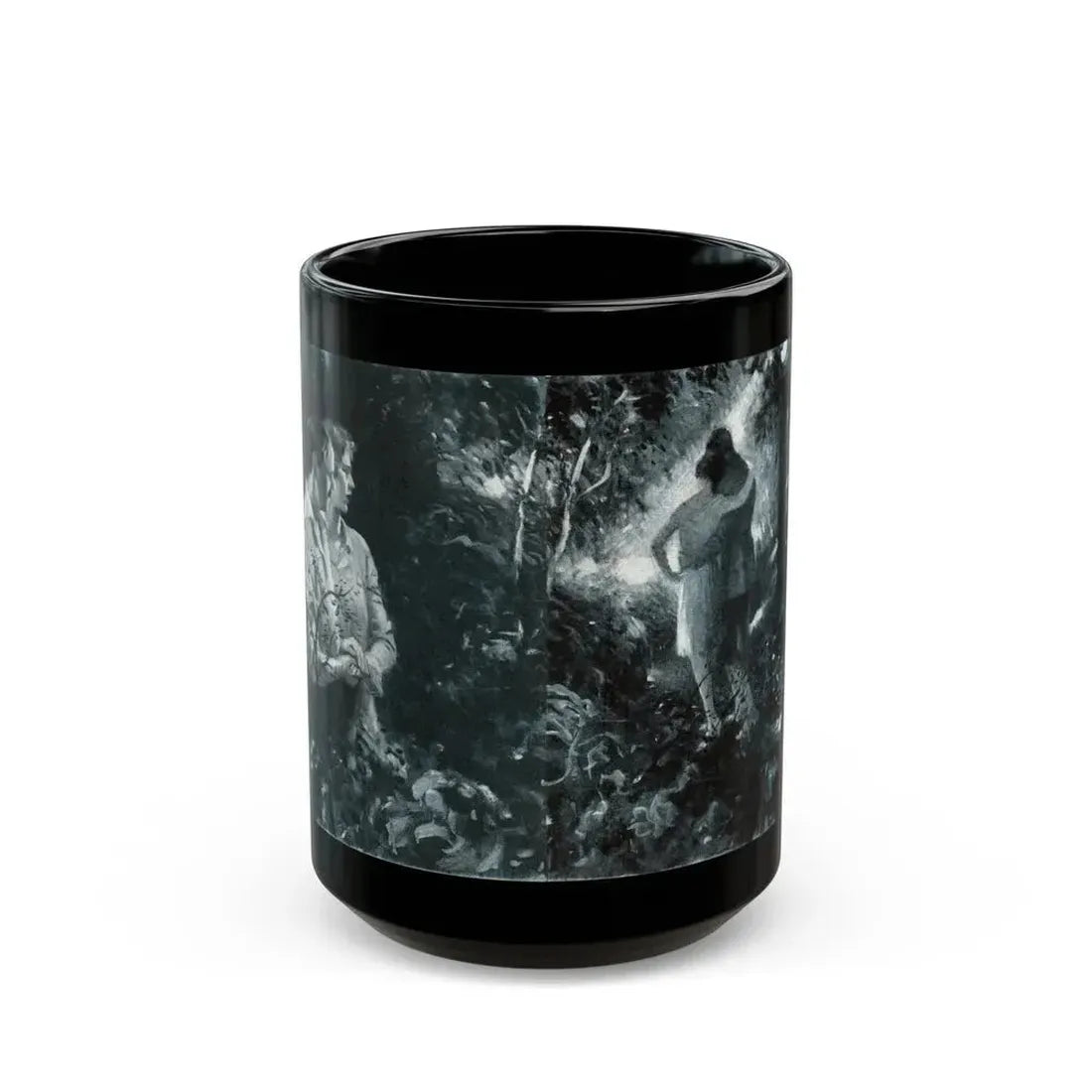 God and the Groceryman (Pt. 3-2), McCalls magazine, July 1927 - Black Coffee Mug 15oz - Go Mug Yourself