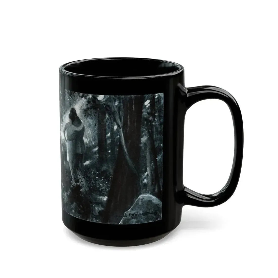 God and the Groceryman (Pt. 3-2), McCalls magazine, July 1927 - Black Coffee Mug - Go Mug Yourself