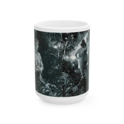 God and the Groceryman (Pt. 3-2), McCalls magazine, July 1927 - White Coffee Mug 15oz - Go Mug Yourself