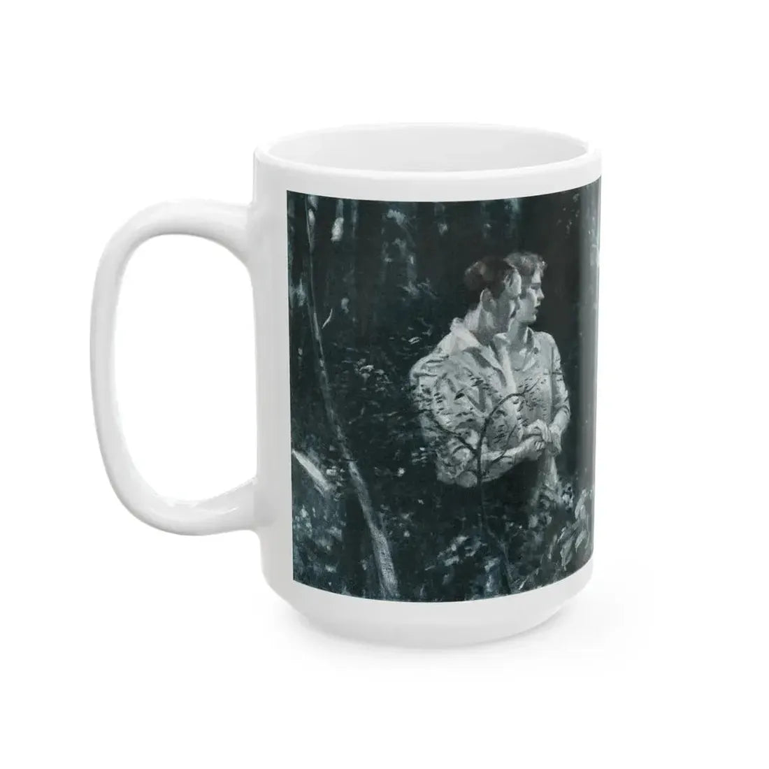 God and the Groceryman (Pt. 3-2), McCalls magazine, July 1927 - White Coffee Mug - Go Mug Yourself