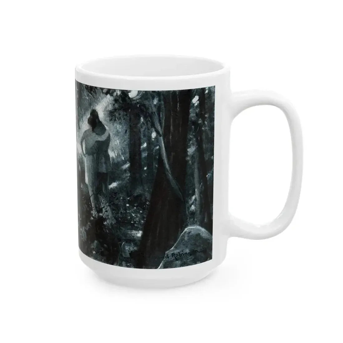 God and the Groceryman (Pt. 3-2), McCalls magazine, July 1927 - White Coffee Mug - Go Mug Yourself