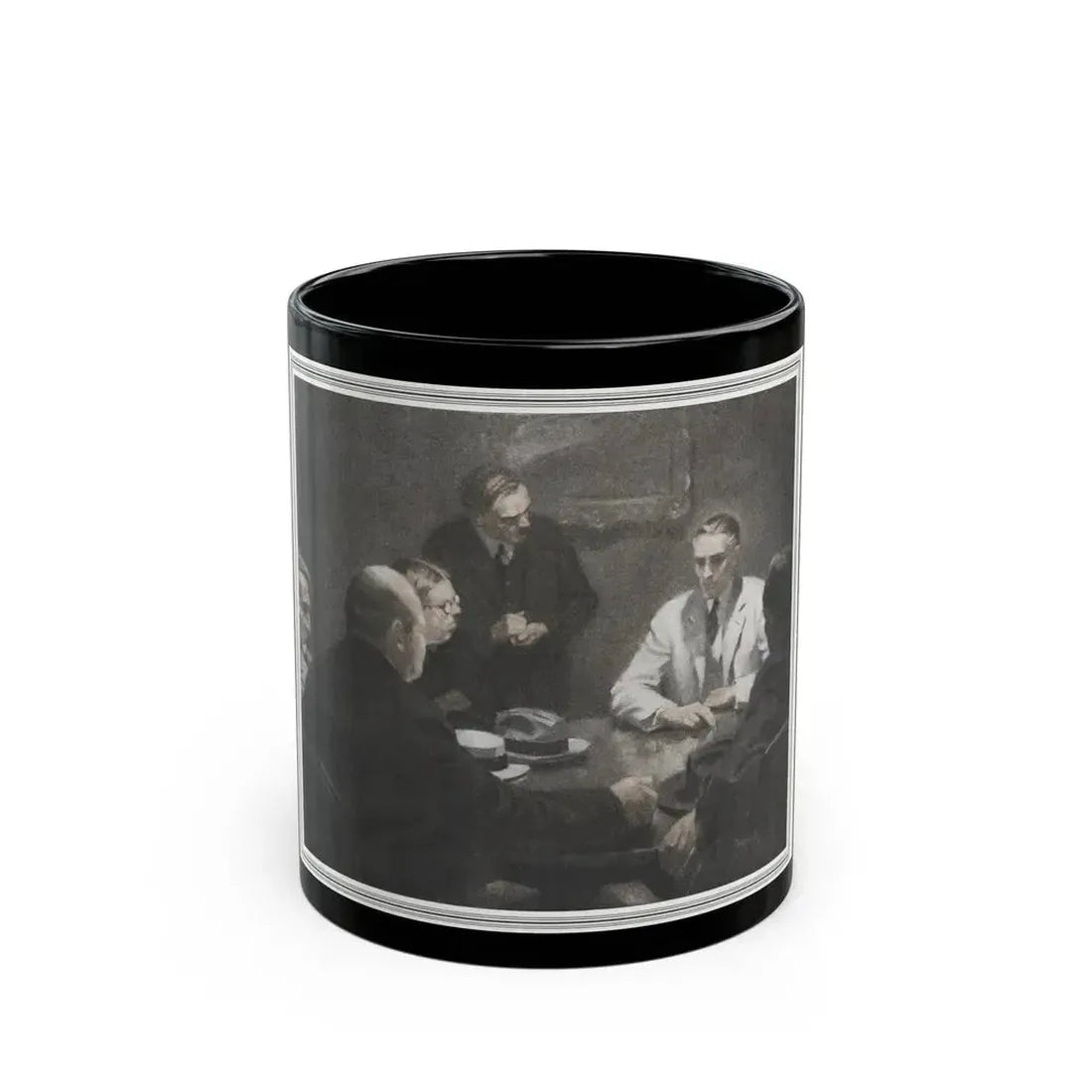 God and the Groceryman (Pt. 3-3), McCalls magazine, July 1927 - Black Coffee Mug 11oz - Go Mug Yourself