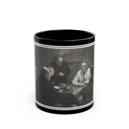 God and the Groceryman (Pt. 3-3), McCalls magazine, July 1927 - Black Coffee Mug 11oz - Go Mug Yourself