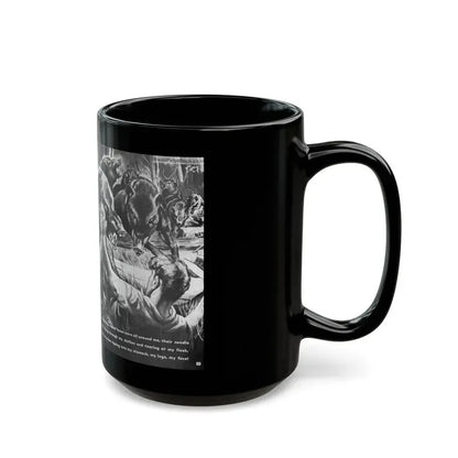 God Help Me They'Re Biting Me To Pieces, Man's Life, June 1971 - Black Coffee Mug - Go Mug Yourself