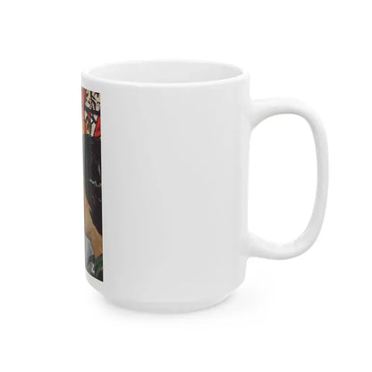 God's Sergeant, Redbook, October 1954 - White Coffee Mug - Go Mug Yourself