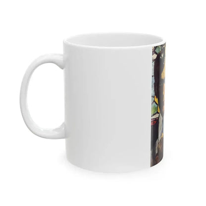 God's Sergeant, Redbook, October 1954 - White Coffee Mug - Go Mug Yourself