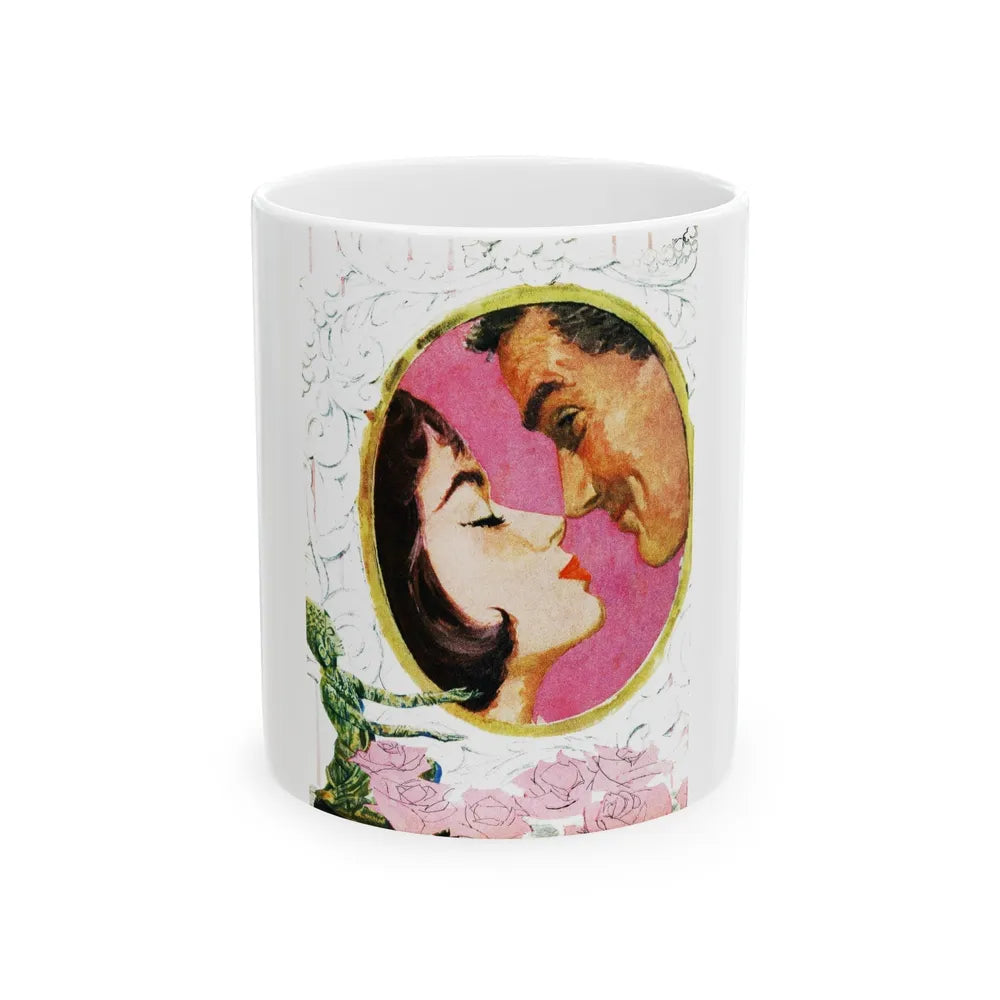 Goddess of Harmony, Redbook, December 1959 - White Coffee Mug-11oz-Go Mug Yourself