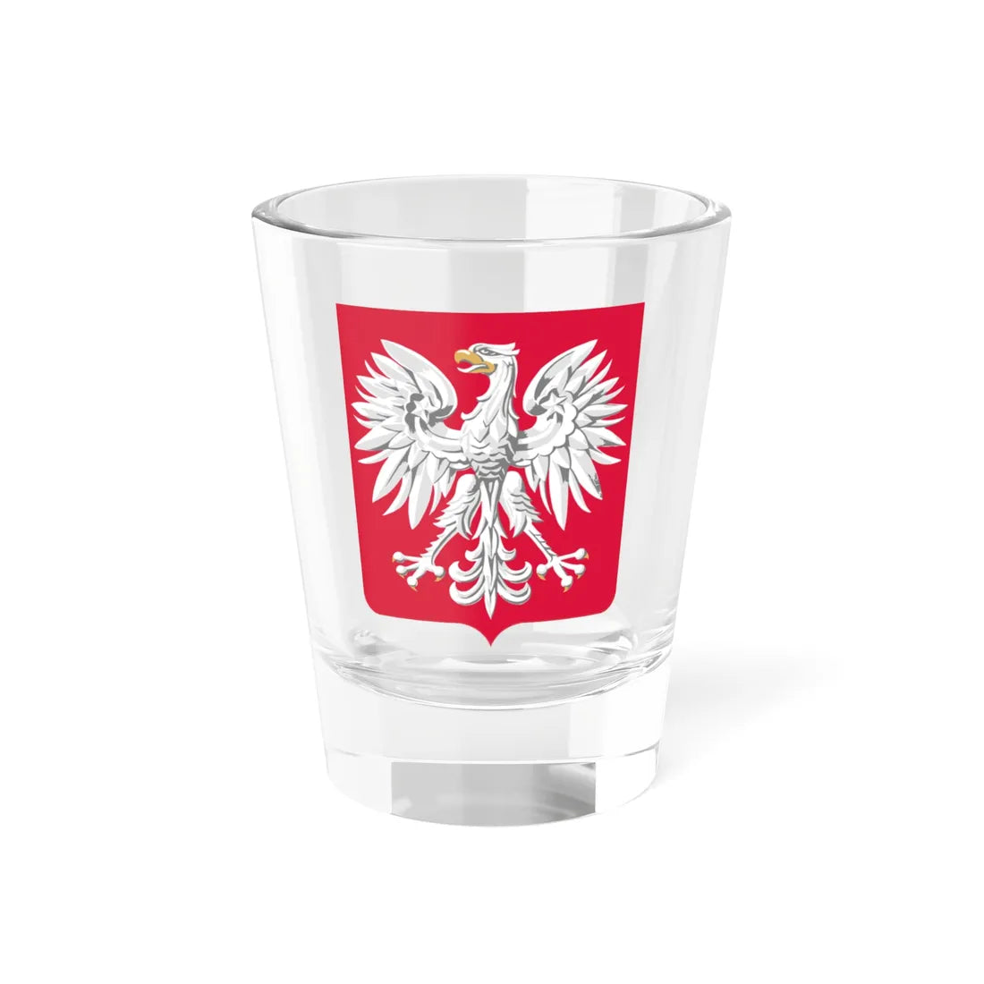 Godło PRL 1980 (Poland) (Coat of Arms) Shot Glass 1.5oz 1.5oz - Go Mug Yourself