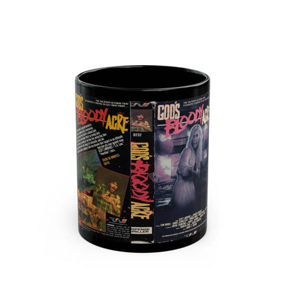 GODS BLOODY ACRE (VHS COVER) - Black Coffee Mug-11oz-Go Mug Yourself