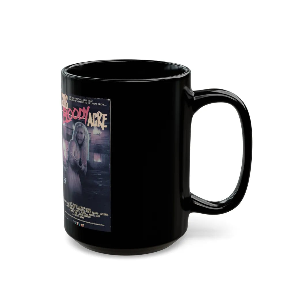 GODS BLOODY ACRE (VHS COVER) - Black Coffee Mug-Go Mug Yourself