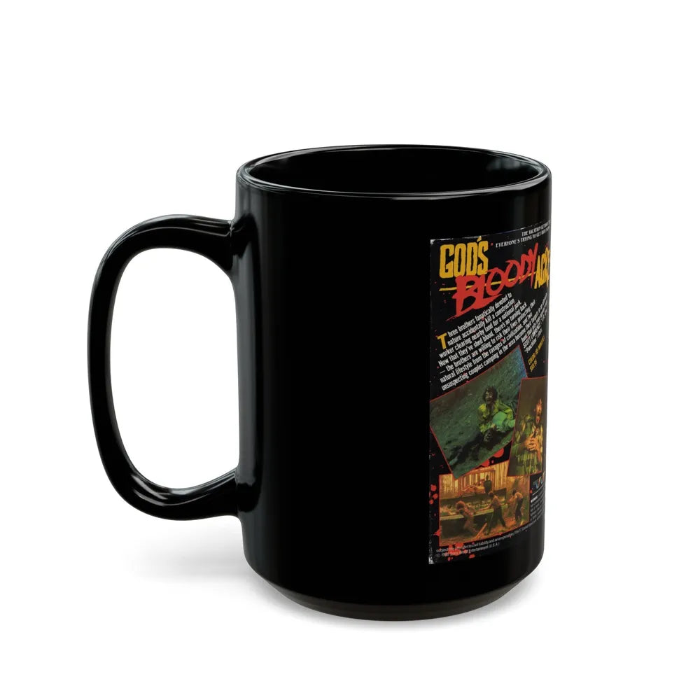 GODS BLOODY ACRE (VHS COVER) - Black Coffee Mug-Go Mug Yourself