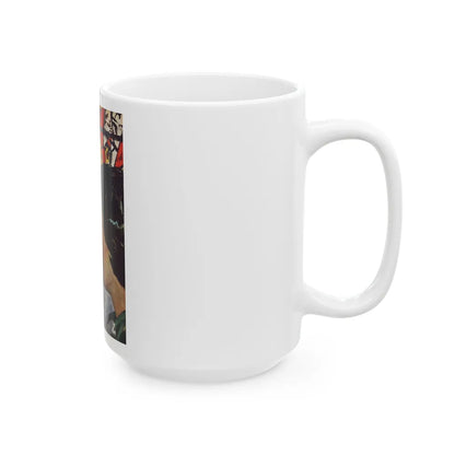 God's Sergeant, Redbook, October 1954 - White Coffee Mug-Go Mug Yourself