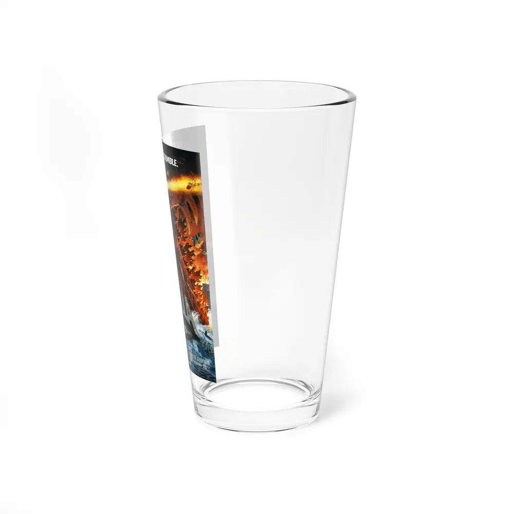 GODZILLA 2000 1999 Movie Poster - Pint Glass 16oz-Go Mug Yourself